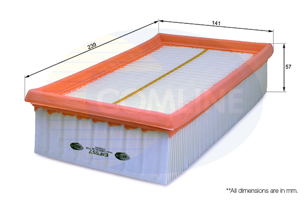 COMLINE - EAF557 - Filter za vazduh (Sistem za dovod vazduha)