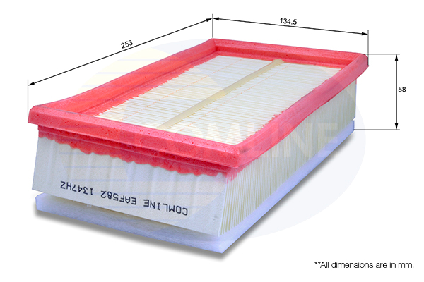 COMLINE - EAF582 - Filter za vazduh (Sistem za dovod vazduha)