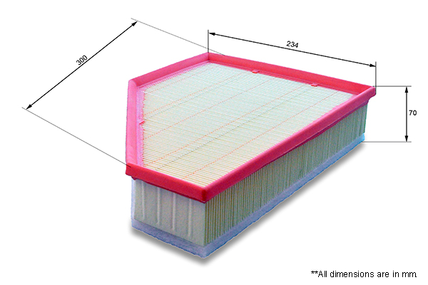 COMLINE - EAF666 - Filter za vazduh (Sistem za dovod vazduha)