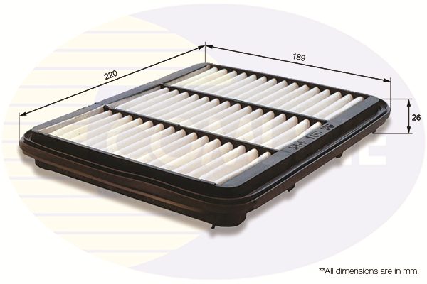 COMLINE - EAF703 - Filter za vazduh (Sistem za dovod vazduha)