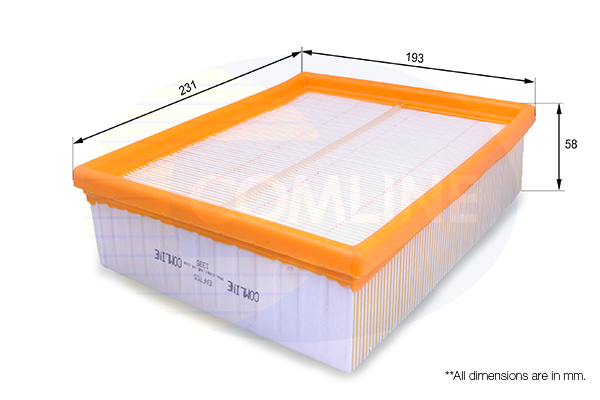 COMLINE - EAF705 - Filter za vazduh (Sistem za dovod vazduha)