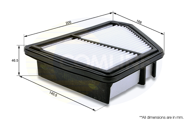 Slika COMLINE - EAF761 - Filter za vazduh (Sistem za dovod vazduha)