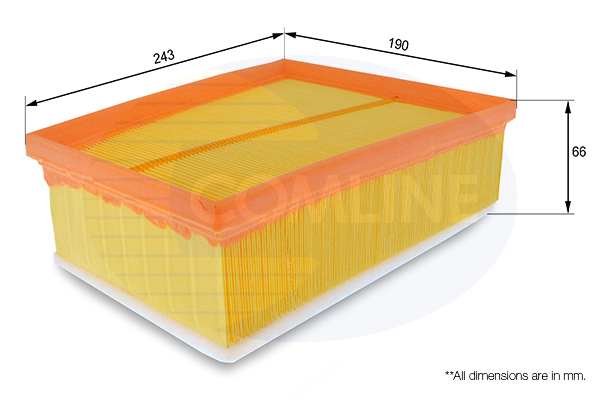 Slika COMLINE - EAF765 - Filter za vazduh (Sistem za dovod vazduha)