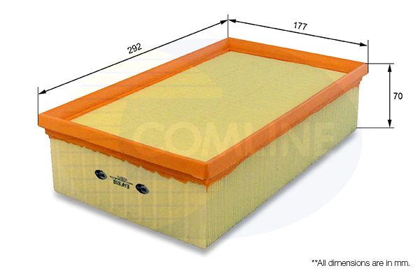 Slika COMLINE - EAF818 - Filter za vazduh (Sistem za dovod vazduha)