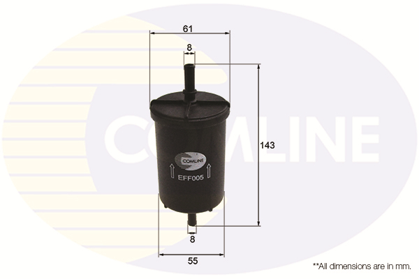 Slika COMLINE - EFF005 - Filter za gorivo (Sistem za dovod goriva)