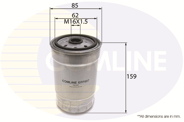 COMLINE - EFF007 - Filter za gorivo (Sistem za dovod goriva)