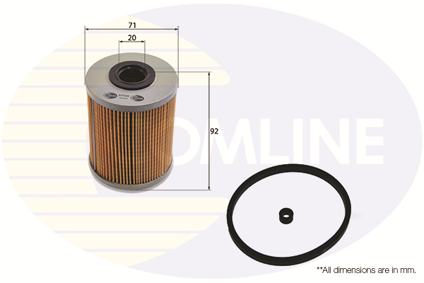 Slika COMLINE - EFF026 - Filter za gorivo (Sistem za dovod goriva)