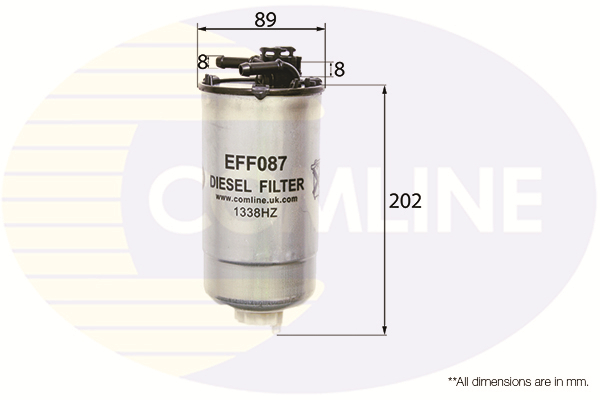 Slika COMLINE - EFF087 - Filter za gorivo (Sistem za dovod goriva)