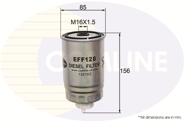 COMLINE - EFF128 - Filter za gorivo (Sistem za dovod goriva)