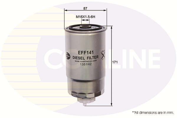 Slika COMLINE - EFF141 - Filter za gorivo (Sistem za dovod goriva)