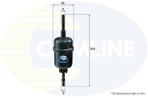 COMLINE - EFF202 - Filter za gorivo (Sistem za dovod goriva)