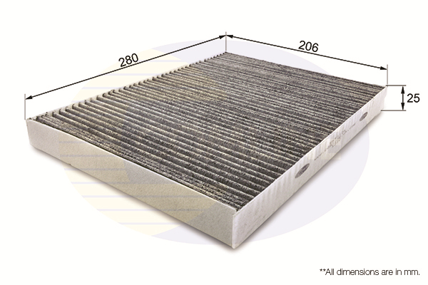 Slika COMLINE - EKF112A - Filter, vazduh unutrašnjeg prostora (Grejanje/ventilacija)