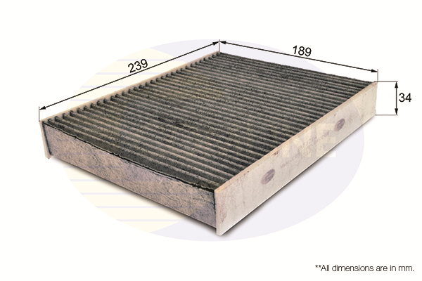 COMLINE - EKF121A - Filter, vazduh unutrašnjeg prostora (Grejanje/ventilacija)