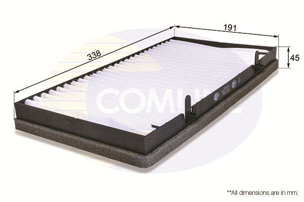 COMLINE - EKF156 - Filter, vazduh unutrašnjeg prostora (Grejanje/ventilacija)