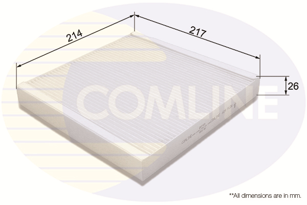 COMLINE - EKF169 - Filter, vazduh unutrašnjeg prostora (Grejanje/ventilacija)