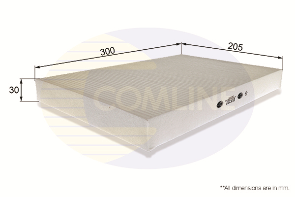 Slika COMLINE - EKF237 - Filter, vazduh unutrašnjeg prostora (Grejanje/ventilacija)