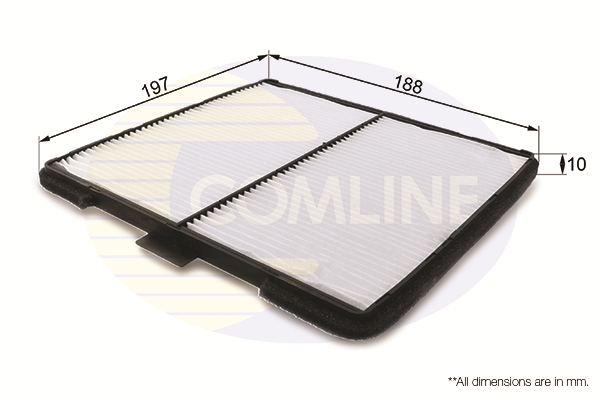 COMLINE - EKF272 - Filter, vazduh unutrašnjeg prostora (Grejanje/ventilacija)