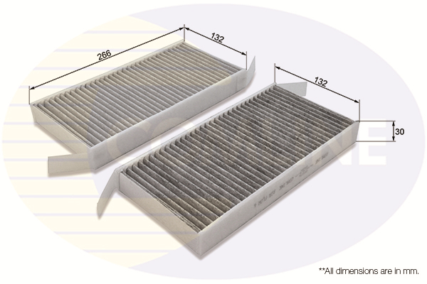 COMLINE - EKF277A - Filter, vazduh unutrašnjeg prostora (Grejanje/ventilacija)