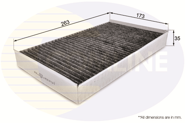 COMLINE - EKF297A - Filter, vazduh unutrašnjeg prostora (Grejanje/ventilacija)