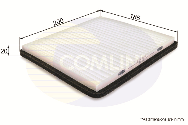 COMLINE - EKF309 - Filter, vazduh unutrašnjeg prostora (Grejanje/ventilacija)