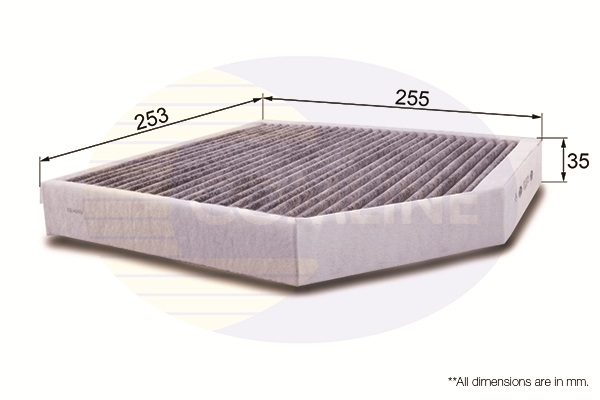 COMLINE - EKF327A - Filter, vazduh unutrašnjeg prostora (Grejanje/ventilacija)