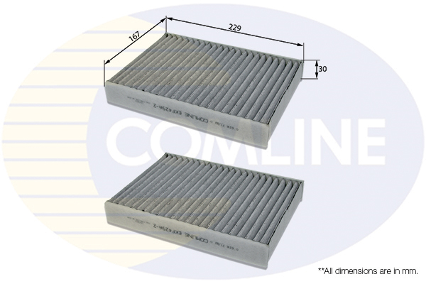 COMLINE - EKF429A-2 - Filter, vazduh unutrašnjeg prostora (Grejanje/ventilacija)