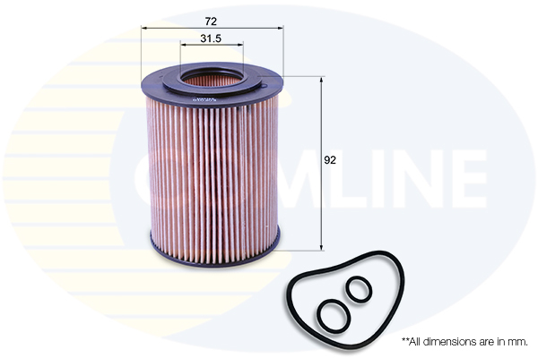 COMLINE - EOF010 - Filter za ulje (Podmazivanje)