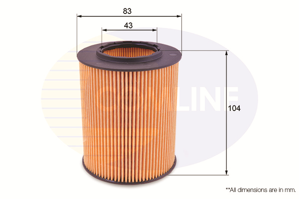 Slika COMLINE - EOF067 - Filter za ulje (Podmazivanje)