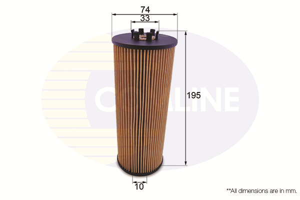 Slika COMLINE - EOF068 - Filter za ulje (Podmazivanje)