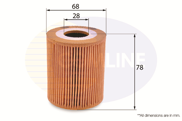 COMLINE - EOF081 - Filter za ulje (Podmazivanje)