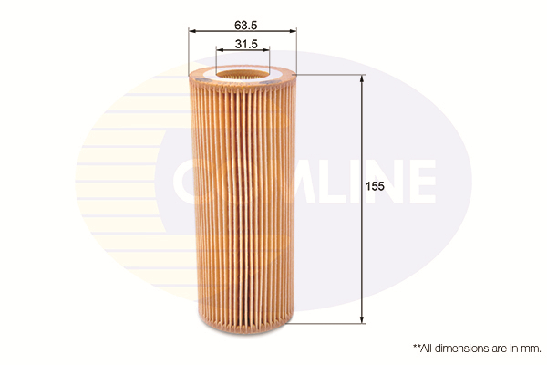 Slika COMLINE - EOF165 - Filter za ulje (Podmazivanje)