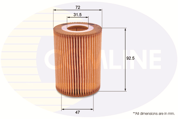 Slika COMLINE - EOF218 - Filter za ulje (Podmazivanje)