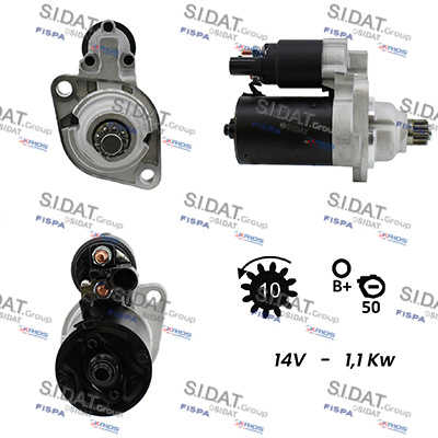 Picture of FISPA - S12BH0144A2 - Starter (Starter System)