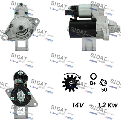 Picture of FISPA - S12BH0168A2 - Starter (Starter System)