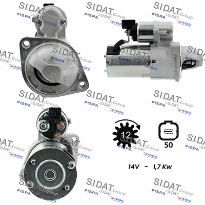 Picture of FISPA - S12DR0415A2 - Starter (Starter System)