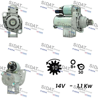 Picture of FISPA - S12VA0144A2 - Starter (Starter System)