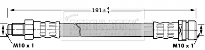 Picture of BORG & BECK - BBH6979 - Brake Hose (Brake System)