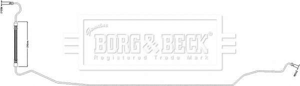 Picture of BORG & BECK - BBH8589 - Brake Hose (Brake System)