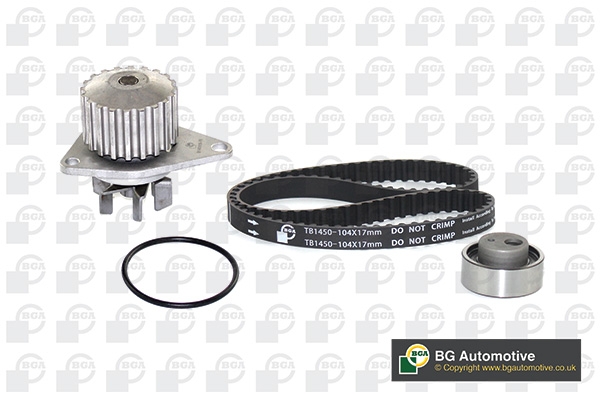 BGA - TB1450CPK-1 - Water Pump & Timing Belt Set (Cooling System ...