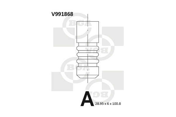 Picture of BGA - V991868 - Outlet valve (Engine Timing)