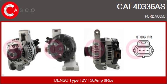 Picture of Alternator - CASCO - CAL40336AS