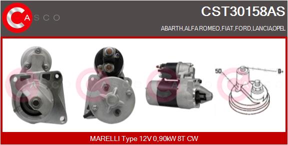 Picture of Starter - CASCO - CST30158AS