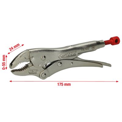 KS TOOLS - 115.1032 - Klešta za karoseriju (falcovanje i bušenje lima) (Alat, univerzalni)