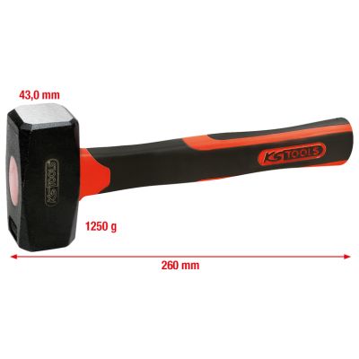 KS TOOLS - 142.5126 - Klesarski čekić (Alat, univerzalni)