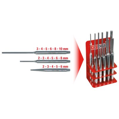 KS TOOLS - 156.0180 - Set probojaca (Alat, univerzalni)