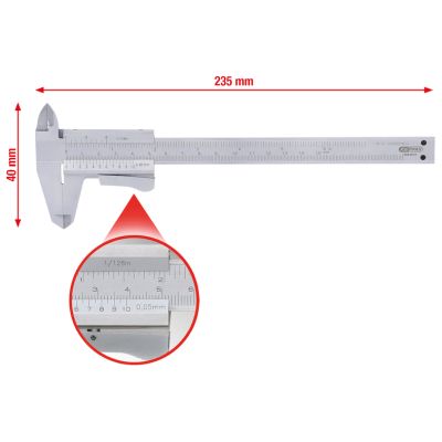 KS TOOLS - 300.0510 - Pomično kljunasto merilo (Alat, univerzalni)