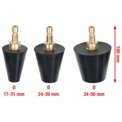 KS TOOLS - 455.0135 - Adapter, set za ispitivanje pritiska u sistemu za hlađenje (Specijalni alat, univerzalni)