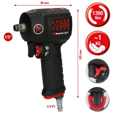 KS TOOLS - 515.1150 - Udarni odvijač (pneumatski) (Alat, univerzalni)