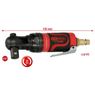 KS TOOLS - 515.5515 - Odvijač sa čegrtaljkom (pneumatski) (Alat, univerzalni)