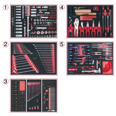 KS TOOLS - 713.0398 - Modul alata (Alat, univerzalni)